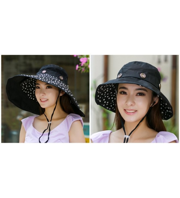 iHomey Packable Shapeable Extra Large Brim Floppy Sun Hat Reversible UPF  50+ Beach Sun Bucket Hat