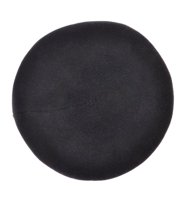 Womens Reversible Cashmere Beret Hat Double Layers French Beret Black ...