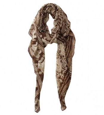 Herebuy Designer Scarves Fashionable Elephant in Fashion Scarves