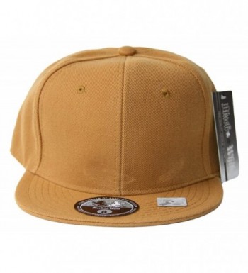 Fitted Acrylic Plain Style Light Brown Hat CD119055CAZ