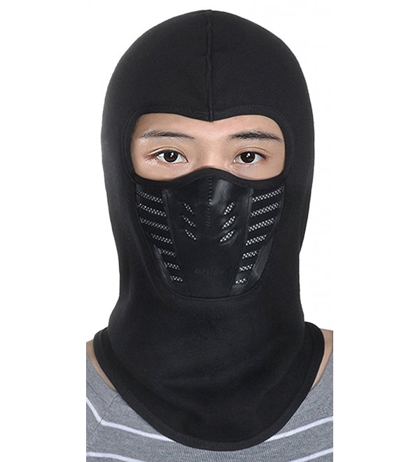 Outdoor Motorcycle Cycling Ski Balaclava Wind Stopper Face Mask Black ...