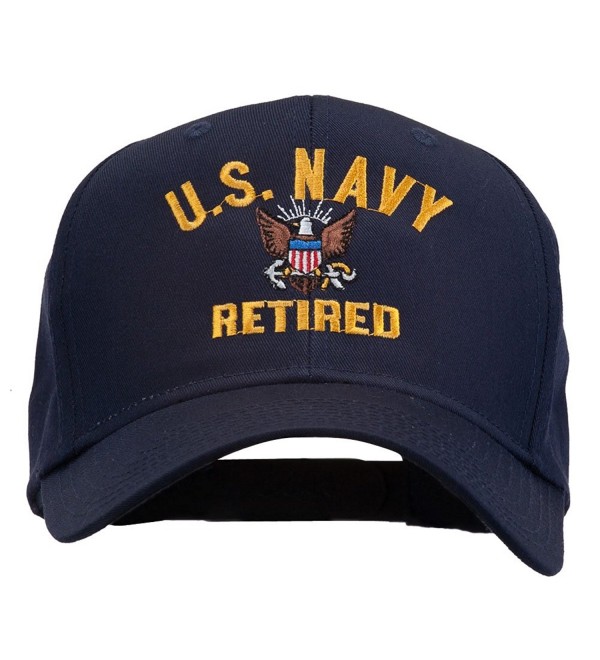 US Navy Retired Military Embroidered Cap Navy CW11USNFV5Z