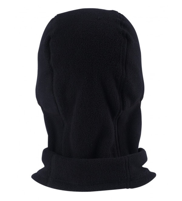 Balaclave Windproof Motorcycle Black Polar Black Balaclava-Polar Fleece ...