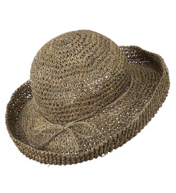 Seagrass Kettle Brim Self Tie Ribbon Hat Seagrass W32S19C CJ11D3HD1X7