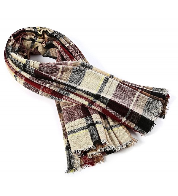 Pashmina Classic Blanket Scarves Scottish Scottish Stripe Plaid C61887SM9HI