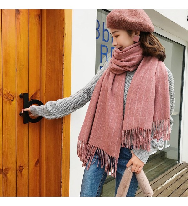 S&S Women's Grid Autumn Winter Warm Lattice Long Scarf Plaid Blanket ...