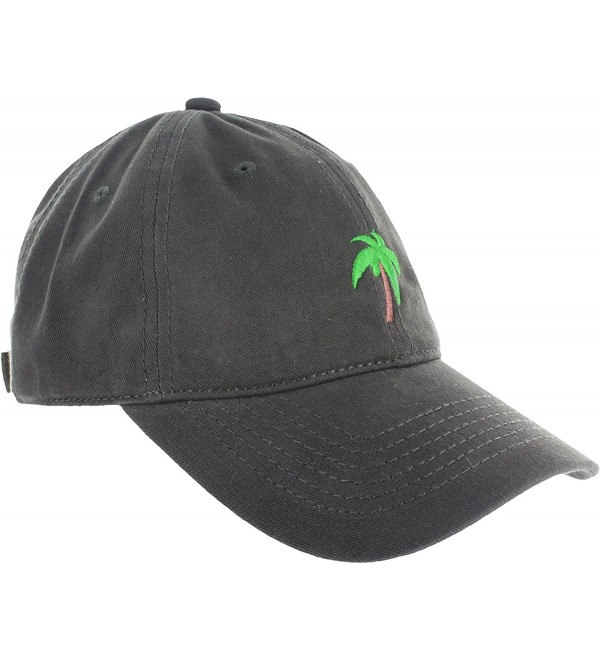 Palm Tree Hat Dad Hat Coconut Tree Embroidered Adjustable Baseball Cap ...