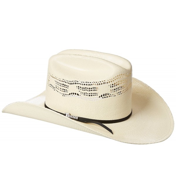 Men's Painted Bangora Maverick Cowboy Hat Natural C81111DI9LC