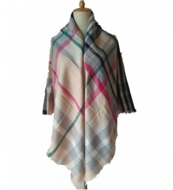 Soft Plaid Blanket Scarf Stylish Large Winter Warm Tartan Pashmina Wrap ...