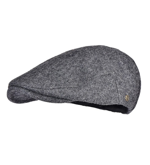 Mens Winter Wool Irish Tweed Caps Newsboy Flat Cap Back Adjustable