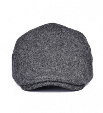 Mens Winter Wool Irish Tweed Caps newsboy Flat Cap Back Adjustable ...