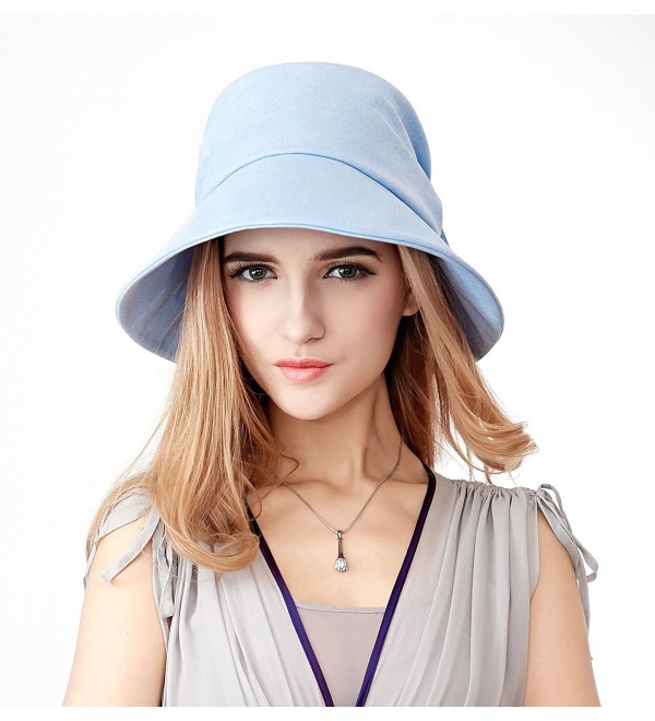Women's Sun Hat Wide Brim Light Weight Airy Sun Protection Bonnet Hat ...