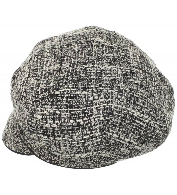 Women's Wool Blend Cap Black CN116CWPE2B