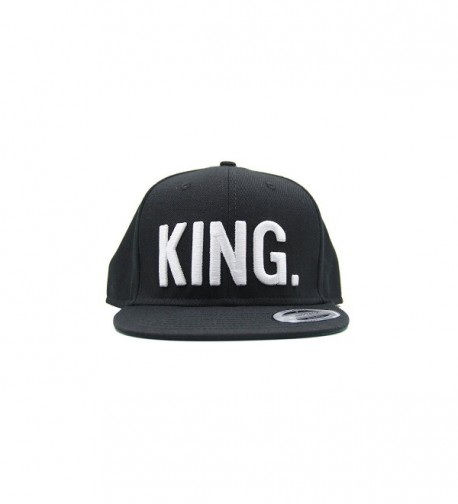 KING and QUEEN Snapback Pair Fashion Embroidered Snapback Caps Hip-Hop ...