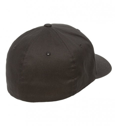 Men's THP Premium Cotton Twill Hat- Black- XX-Large CI125C2M3N9