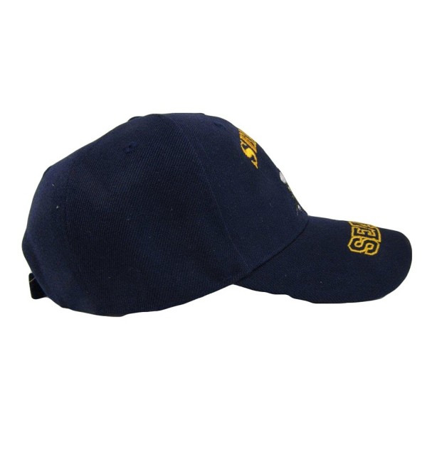 U.S. Navy USN Seabees Can Do Sea Bees Navy Blue Embroidered Cap Hat ...