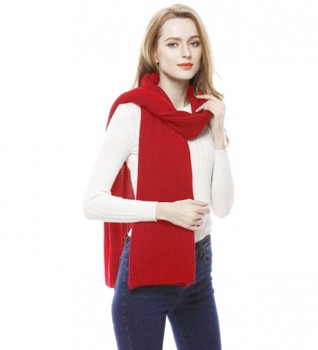 Womens Winter Thick Cable Knit Chunky Warm Long Scarf Wrap Shawl Neck ...