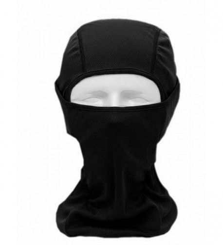 Men's Flame Resistant Hood Headwear Balaclavas Full Face Mask black ...