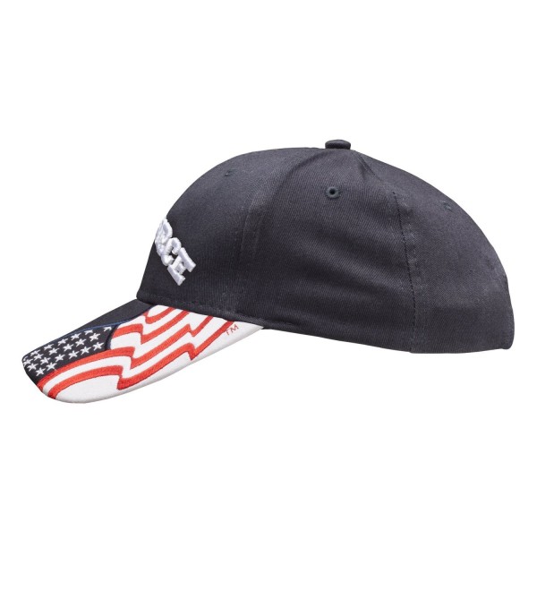 Air Force Embroidered with USA Flag Adjustable Cap 100% Cotton Basball ...